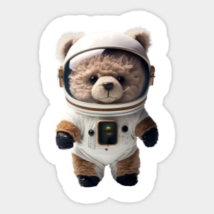 Cosmic Cuddle - The Adventures of Teddy in Space 3 Sticker